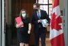 Deputy Prime Minister Freeland And Bank Of Canada Governor Macklem Hold News Conference