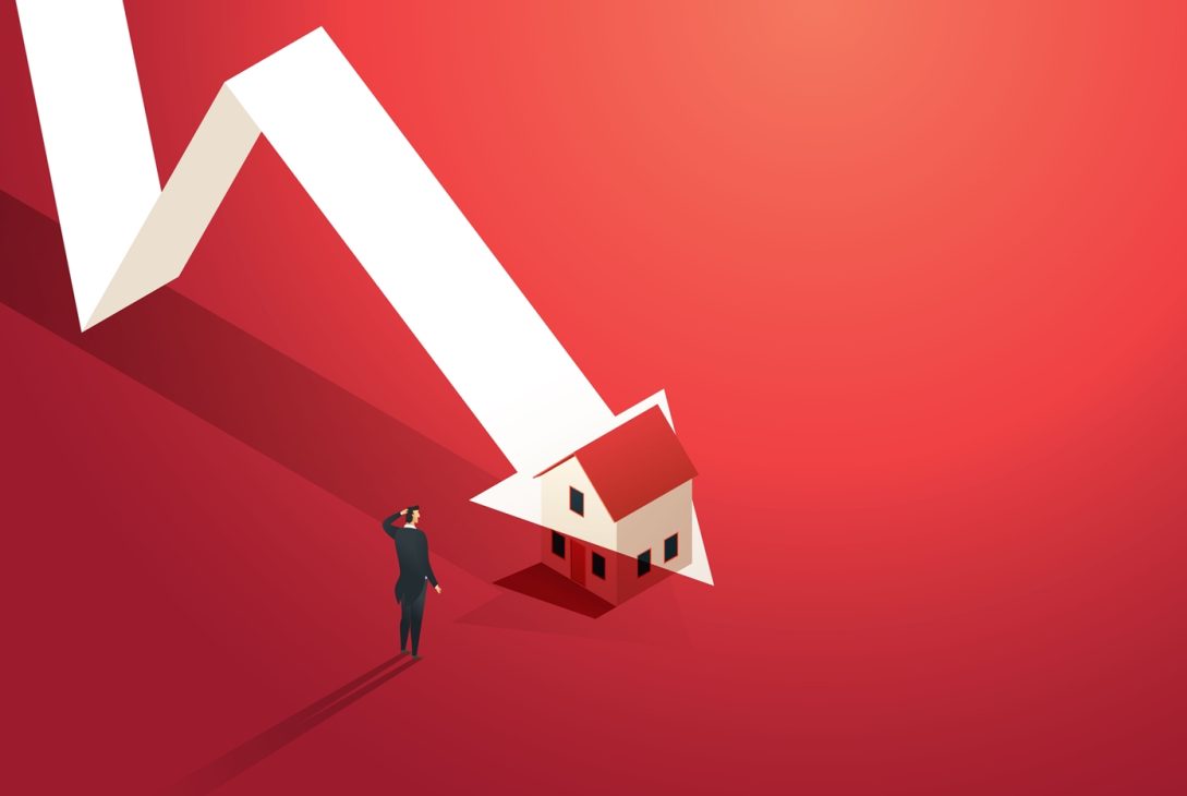 Canadian home prices fell in June