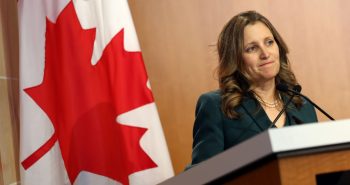 Chrystia Freeland announces etension to foreign buyer ban
