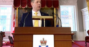 Minister of Services Nova Scotia Colton LeBlanc