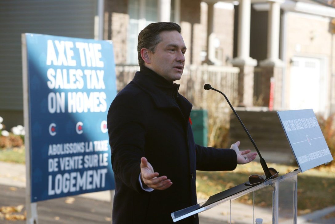 Poilievre asks provinces to scrap sales taxes on new homes