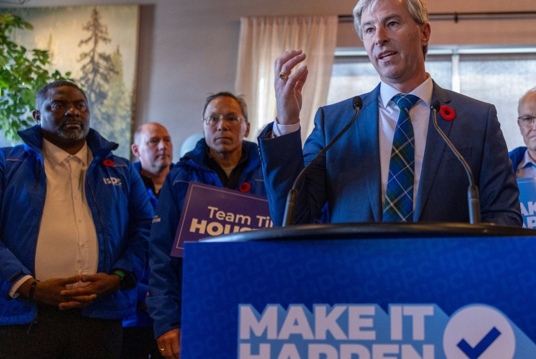 Progressive Conservative leader Tim Houston