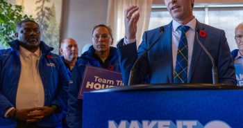 Progressive Conservative leader Tim Houston