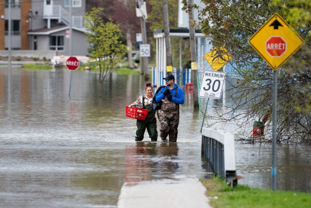 Quebec flood zones