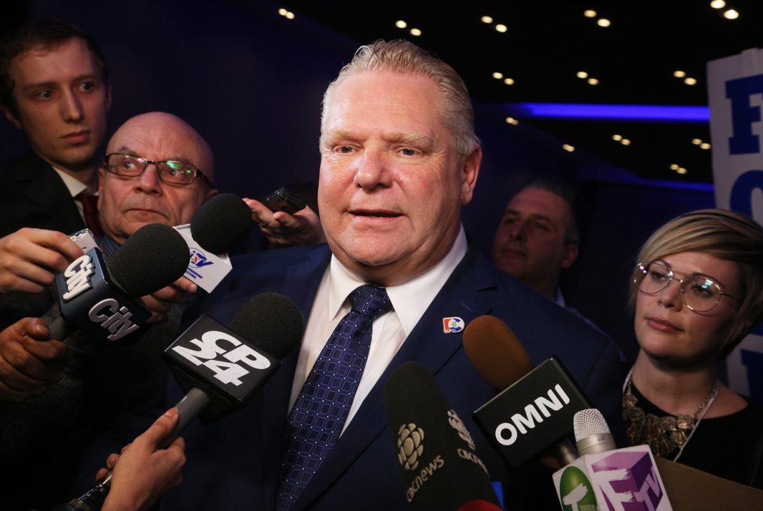 Doug Ford, Premier of Ontario