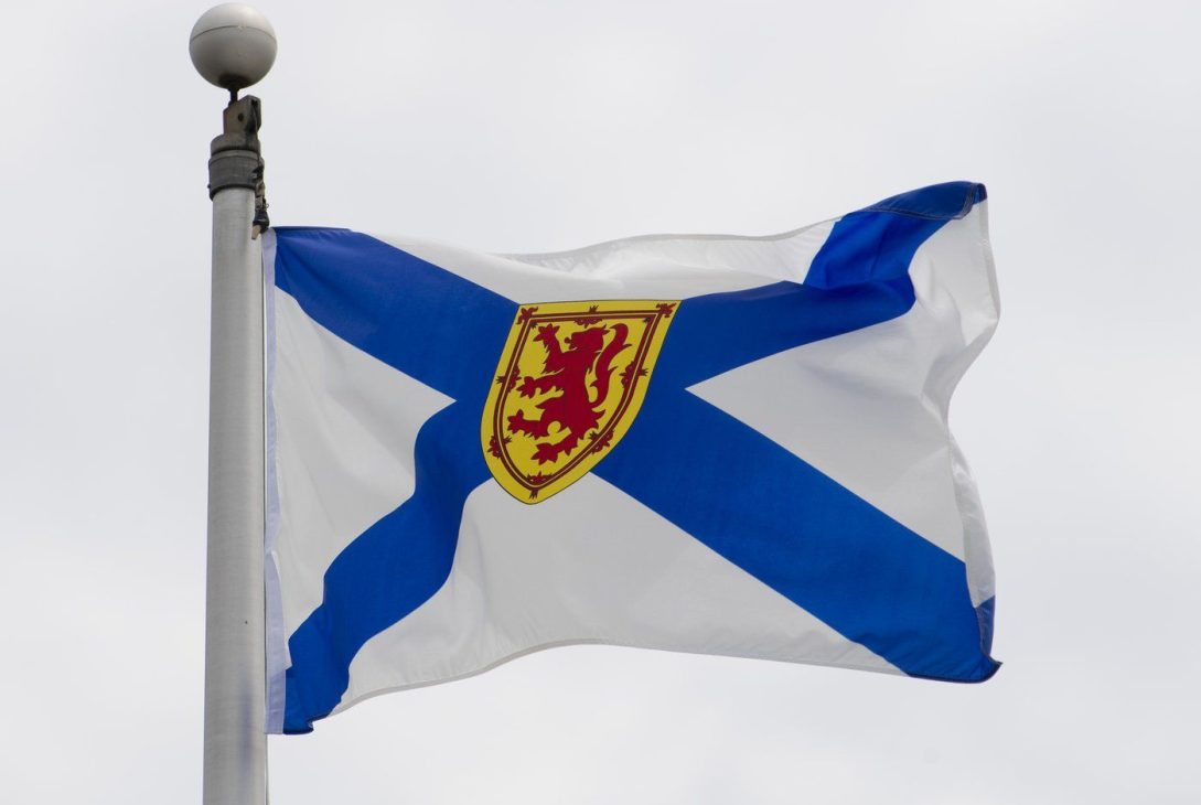 Nova Scotia's provincial flag