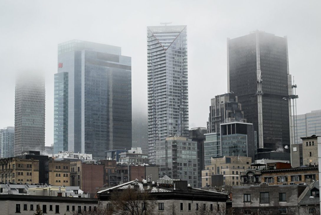 skyline of Montreal