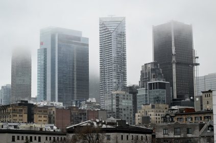 skyline of Montreal